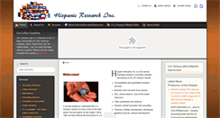 Desktop Screenshot of hispanicresearch.com